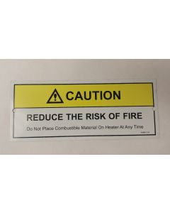 Metal Caution Sauna Sign