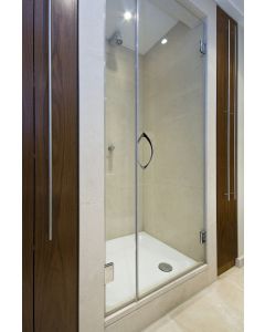 Steam Room Door comes with Chrome Hinges
