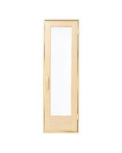 24"x72" Douglas Fir Pre-Hung Sauna Door with 15"x64" Window