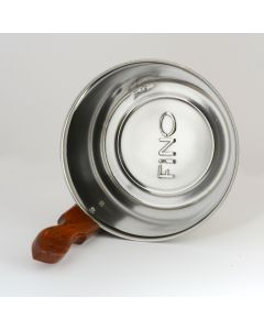 Authentic FINO Sauna Bucket in Stainless Steel