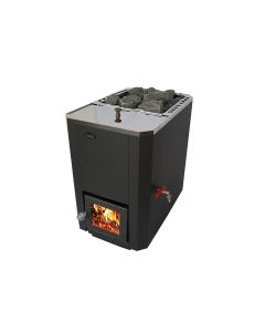 Polar Wood Burning Sauna Stove R20 ES with Front Water Tank