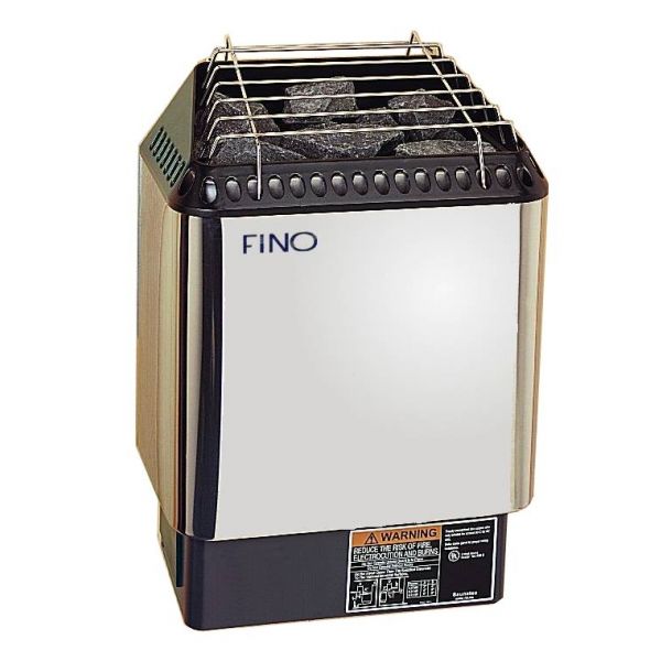 FINO HNVR 60-3 Phase Digital Sauna Heater in Stainless Steel