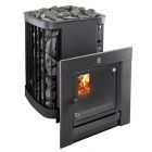 Polar Wood Burning Sauna Stove Saga 22T Tunnel Feed