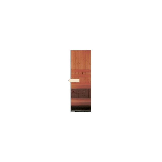 24" x 78" Tempered Glass Sauna Door