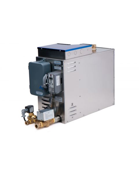 7.5 KW FINO HEAVY DUTY Steam Generator including Digital Controls and Aromatherapy Steamhead
