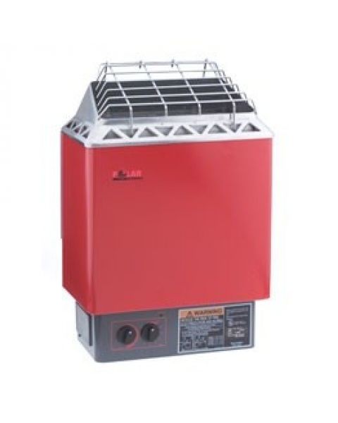 Baked Red Enamel Exterior